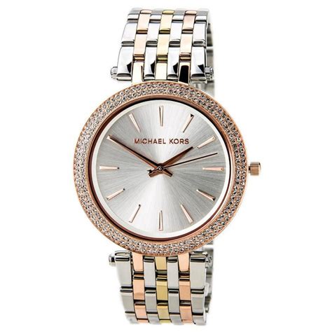 reloj para dama michael kors color plateado